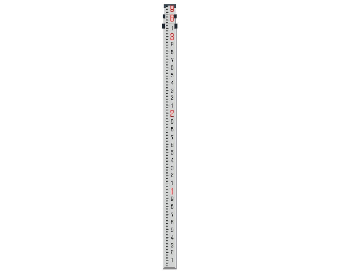NWI 3 Meter Telescopic Aluminum Grade Rod - NAR09M
