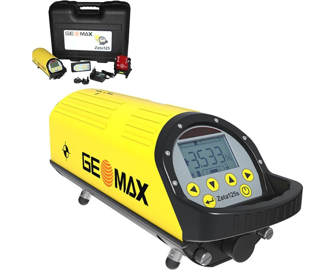 GeoMax Zeta125 Pipe Laser - Red Beam