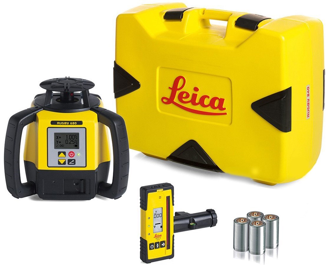 680 Dual Grade Laser Level