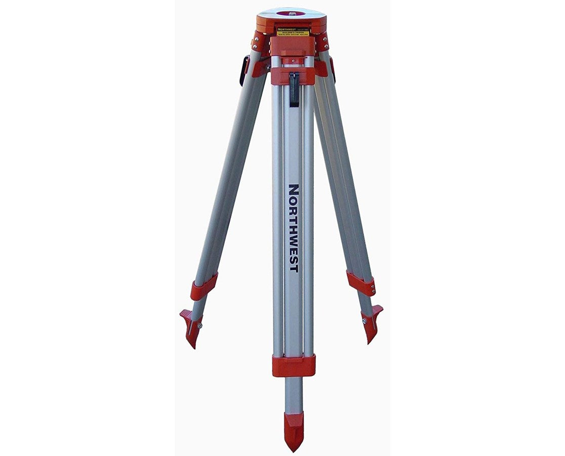 NWI NAT83 Lightweight Aluminum Survey Tripod w/ Flat Head